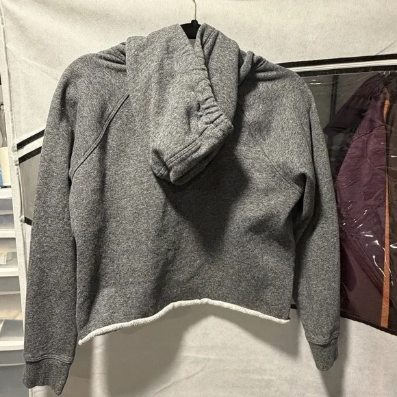 Calvin Klein Charcoal Hoodie with Logo Accents - Picture 2 of 7